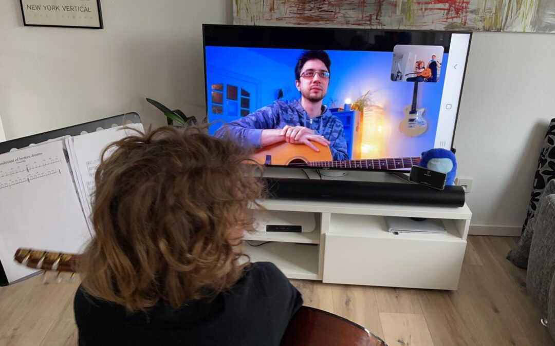 Online Gitarrenunterricht